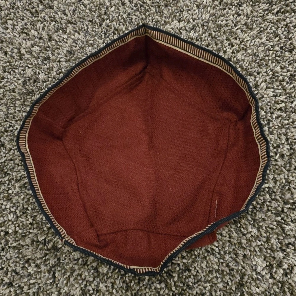Longaberger‎ Proudly American Little Star Basket Liner ONLY Paprika w/Trim